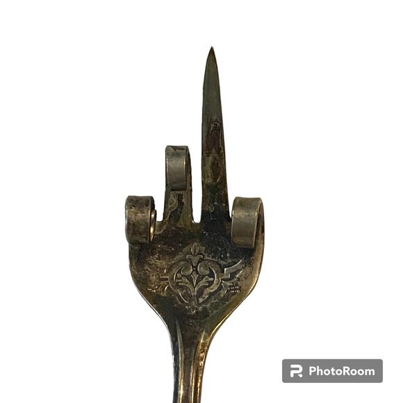 Princess Lady Doris Pattern Salad Fork Silverplate Novelty Flatware Discontinued - Picture 3 of 10